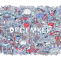Memorable Moments of December. Traditional illustration, Vector Illustration, Digital Illustration, Graphic Design, Sketching, Creativit, Drawing, Portfolio Development, Artistic Drawing, Children's Illustration, Digital Design, and Digital Drawing project by madita-muschket - 01.09.2023