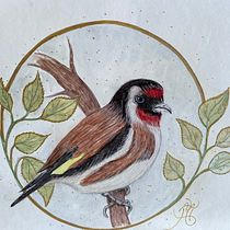 My project for course: Watercolor with Filigree and Metallic Details. Traditional illustration, Painting, Watercolor Painting, Botanical Illustration, Naturalistic Illustration, and Decorative Painting project by Freda Coetzee - 01.10.2023