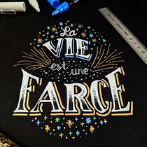 Mon projet du cours : Initiation au lettering à la main pour des citations inspirantes. T, pograph, Calligraph, Lettering, T, pograph, Design, H, and Lettering project by sographik - 01.10.2023