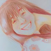 Mi proyecto del curso: Dibujo de retratos llamativos con lápices de colores. Drawing, Portrait Drawing, Sketchbook, and Colored Pencil Drawing project by Kevin Castillo - 01.10.2023