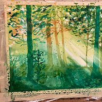 Mi proyecto del curso: Paisajes de ensueño con acuarela: plasma la luz. Un projet de Peinture , et Aquarelle de Selah Hernández Reyes - 10.01.2023
