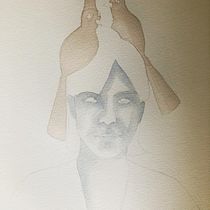 Mon projet du cours : Portrait illustré à l’aquarelle . % Manon Galery tarafından hazırlanan Geleneksel illüstras, on, Güzel sanatlar, Tablo, Çizim, Sulubo, a Resim, Portre Çizimi, Ve Sanatsal Çizim projesi - 01.10.2023