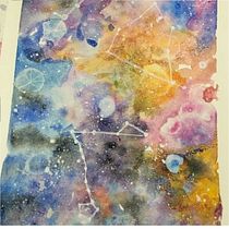 Meu projeto do curso: Técnicas modernas de aquarela. Traditional illustration, Fine Arts, Painting, and Watercolor Painting project by Stéphanie Pessoa - 01.10.2023