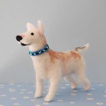 Mi proyecto del curso: Creación de animales con needle felting. Artesanato, Design de brinquedos, Tecido, Feltragem com agulha, e Design têxtil projeto de Paola Carrera Ramírez - 10.01.2023