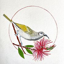 Mon projet du cours : Aquarelle : détails en filigrane et touches métalliques. Watercolor Painting project by celine.martini - 01.10.2023
