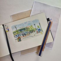 Mi proyecto del curso: Sketchbook ilustrado con lápices de colores. Traditional illustration, Fine Arts, Sketching, Pencil Drawing, Drawing, Artistic Drawing, and Sketchbook project by Karla H. Poblete - 01.11.2023