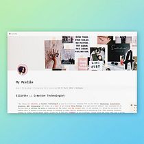 My project for course: Introduction to Notion for Creative Projects. Un projet de Développement web de Elliette - 31.12.2022