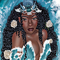 Meu projeto do curso: Retrato digital no Photoshop com um toque de fantasia. Traditional illustration, Drawing, Digital Illustration, Portrait Drawing, Digital Drawing, and Digital Painting project by thaynatoman.1998 - 01.11.2023