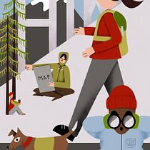 My project for course: Character Exploration for Expressive Illustration. Traditional illustration, Character Design, Drawing, and Digital Illustration project by gill.bloxham - 01.12.2023
