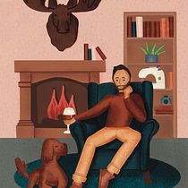 My project for course: Colorful Digital Illustration in Procreate. Un progetto di Illustrazione tradizionale, Disegno, Illustrazione digitale e Disegno digitale di Cally Turner - 11.01.2023
