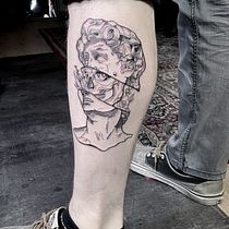 Engraving / Etching Tattoo project. Un proyecto de Diseño de tatuajes de Gerald Haeuslschmid - 03.01.2023