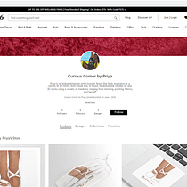My project for course: Curious Corner by Priya-Society6 Store Creation and Management from Scratch. Projekt z dziedziny Marketing c, frow,  e-commerce i Business użytkownika Priya MK - 19.12.2022