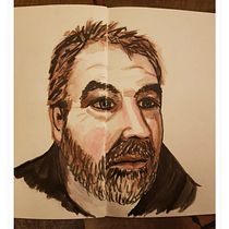 Mein Abschlussprojekt für den Kurs: Skizzenheft für Aquarellporträts. Painting, Watercolor Painting, Portrait Drawing, and Sketchbook project by sabine_noppel - 01.12.2023