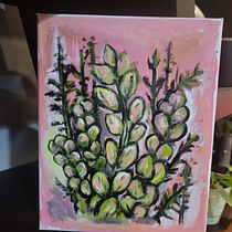 My project for course: Botanical Painting with Acrylic. Traditional illustration, Fine Arts, Painting, Acr, lic Painting, and Botanical Illustration project by Katy Boyd-Tyree - 01.12.2023
