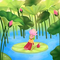 My project for course: Atmospheric Scenes in Procreate: Paint with Color and Light. Ilustração tradicional e Ilustração digital projeto de Rara Sifa - 12.01.2023