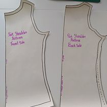 My project for course: Pattern Making Techniques for Recreating Your Favorite Garments Ein Projekt aus dem Bereich H, werk, Modedesign, Nähen, Nähen und Schnittmuster von Natasha Flanegin - 12.01.2023