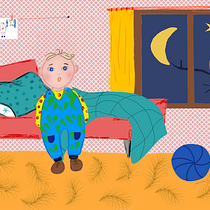 My project for course: Illustration for Children’s Books: Creating a Joyful Universe. Ilustração tradicional, Design de personagens, Esboçado, Ilustração digital, Ilustração infantil, Desenho digital, Narrativa, e Álbum ilustrado projeto de Ly Laane - 12.01.2023