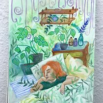 My project for course: Exploratory Sketchbook: Find Your Drawing Style. Un proyecto de Ilustración tradicional, Bocetado, Creatividad, Dibujo, Pintura a la acuarela, Sketchbook y Pintura gouache de mirva_kuvaja - 12.01.2023