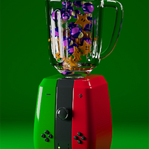 switch trippy smoothie . 3D, and 3D Modeling project by james.dumay001 - 01.11.2023