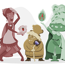 Meu projeto do curso: Fábrica de personagens ilustrados. Traditional illustration, Character Design, Digital Illustration, Children's Illustration, and Narrative project by ritaoak - 01.13.2023