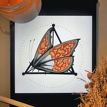 Mi proyecto del curso: Diseño de tatuajes artísticos con efectos dorados en Procreate. Ilustração tradicional, Ilustração digital, e Desenho de tatuagens projeto de Georgina Yuste Galan - 13.01.2023