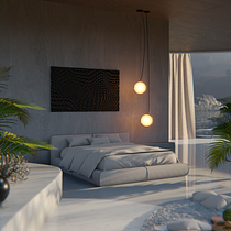 Mi proyecto del curso: ArchViz de interiores: crea diseños 3D surrealistas con Blender. Un projet de Architecture, Architecture d'intérieur, Architecture numérique , et ArchVIZ de wjfernandezp - 02.01.2023