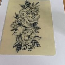 Mi proyecto del curso: Tatuaje botánico con puntillismo. Projekt z dziedziny Trad, c, jna ilustracja, Projektowanie tatuaż, R i sunek botaniczn użytkownika Edison King - 13.01.2023