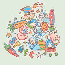 My project for course: Kawaii Illustration: Create Charming Characters Ein Projekt aus dem Bereich Traditionelle Illustration, Design von Figuren und Manga von Varvara Kurakina - 13.01.2023