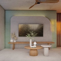 PROYECTO DE CURSO - DISEÑO DE INTERIORES. Un projet de Architecture, Modélisation 3D, Architecture numérique, Conception 3D, ArchVIZ, Design d'intérieur, Décoration d'intérieur, Architecture d'intérieur, Décoration, Design  , et 3D de María Alonzo - 13.01.2023