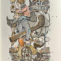 My project for course: Expressive Architectural Sketching with Colored Markers. Sketching, Drawing, Architectural Illustration, Sketchbook & Ink Illustration project by Victoria Wolfe - 01.14.2023