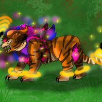 Final Project: Black hole TigerDog. Character Design, and Digital Illustration project by Vlanca - 01.14.2023