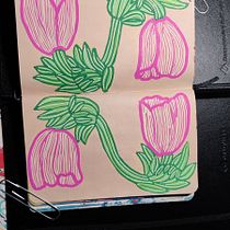 Il mio progetto del corso: Pattern botanici su quaderno da disegno . Ilustração tradicional, Pattern Design, Ilustração botânica, e Sketchbook projeto de Bona Taddei - 14.01.2023