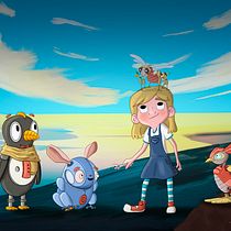 Robots animaloides. Traditional illustration, Character Design, Digital Illustration, Children's Illustration, and Narrative project by Lola Morales - 01.15.2023