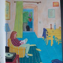 My project for course: Exploratory Sketchbook: Find Your Drawing Style. Un proyecto de Ilustración tradicional, Bocetado, Creatividad, Dibujo, Pintura a la acuarela, Sketchbook y Pintura gouache de Giuditta - 15.01.2023