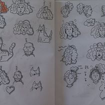 Meu projeto do curso: A arte de desenhar: transforme seus rabiscos em arte Ein Projekt aus dem Bereich Traditionelle Illustration, Bleistiftzeichnung, Zeichnung und Sketchbook von mgualtieri24 - 15.01.2023