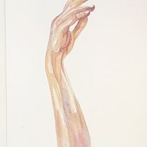 Mijn project van de cursus: Illustreer handen met aquarel. Painting, Watercolor Painting, and Figure Drawing project by Judith van Rijswijk - 01.15.2023