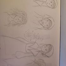 My project for course: Expressive Character Design with Watercolor & Dip Pen. Un progetto di Illustrazione tradizionale, Character design, Pittura, Bozzetti, Disegno, Pittura ad acquerello, Stor, telling, Disegno artistico, Illustrazione infantile e Narrativa di hanna.lailasdotter - 15.01.2023