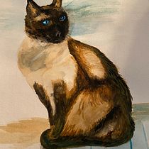 My project for course: Expressive Animal Portraits in Watercolor. Ilustração tradicional, Pintura em aquarela, Desenho realista e Ilustração naturalista projeto de ennisclan - 15.01.2023