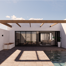 Mi proyecto del curso: Visualización arquitectónica con V-Ray para SketchUp Ein Projekt aus dem Bereich Architektur, Innenarchitektur, Digitale Architektur und ArchVIZ von Lesly Soto Méndez - 14.01.2023