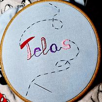Mi proyecto del curso: Letras bordadas: el hilo como herramienta gráfica. Embroider, and Textile Design project by gunadabe - 01.21.2023
