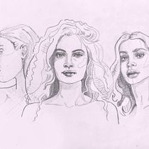 Mi proyecto del curso: Sketchbook de retrato: explora el rostro humano. Sketching, Drawing, Portrait Drawing, Artistic Drawing, and Sketchbook project by andresmauriciosanchezgarzon - 01.16.2023