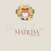 Meu projeto do curso: Coleção de estampas Matilda. Projekt z dziedziny Trad, c, jna ilustracja, Pattern design, Projektowanie mod, Stemple i Business użytkownika Mariele Regina Valerio de Almeida - 16.01.2023