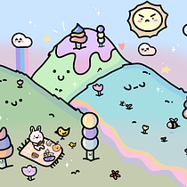 My project for course: Designing Kawaii Worlds: Spread Joy Through Illustration. Character Design, Digital Illustration, and Manga project by iiss - 01.06.2023