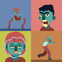 My project for course: Animation and Design of Characters in After Effects Ein Projekt aus dem Bereich Motion Graphics, Animation, Design von Figuren, Animation von Figuren und 2-D-Animation von Martyna PS - 20.01.2023