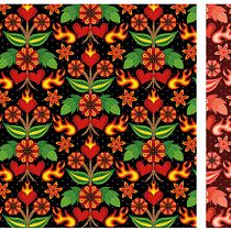 Mi proyecto del curso: Ilustración para estampados con alma. Un progetto di Illustrazione tradizionale, Pattern design, Illustrazione vettoriale e Stampa di aidalajou - 30.01.2023
