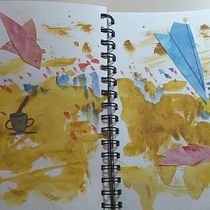 Mi proyecto del curso: Sketching creativo en acuarela para principiantes. Traditional illustration, Sketching, Creativit, Drawing, Watercolor Painting, and Sketchbook project by Gloria Candioti - 01.16.2023