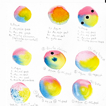 Mi proyecto del curso: Técnicas modernas de acuarela. Un progetto di Illustrazione tradizionale, Belle arti, Pittura, Pittura ad acquerello e Design di Mariana Pensado - 16.01.2023