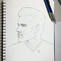Mi proyecto del curso: Sketchbook de retrato: explora el rostro humano. Sketching, Drawing, Portrait Drawing, Artistic Drawing, and Sketchbook project by Leonardo Sevilla - 01.17.2023