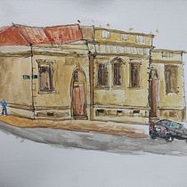 Meu projeto do curso: Desenho arquitetônico expressivo com marcadores coloridos. Een project van  Schetsen,  Tekening,  Architecturale illustratie, Sketchbook y  Illustratie met inkt van guilhermesisto - 17.01.2023