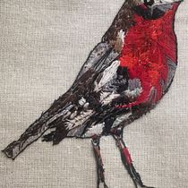 Mi proyecto del curso: Pintar con hilo: técnicas de ilustración textil. Ilustração tradicional, Bordado, e Design têxtil projeto de Paola Stefani - 14.01.2023
